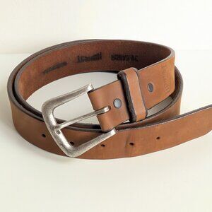 Honest by Brighton Mens Brown Leather Rustic Work Belt Size:38